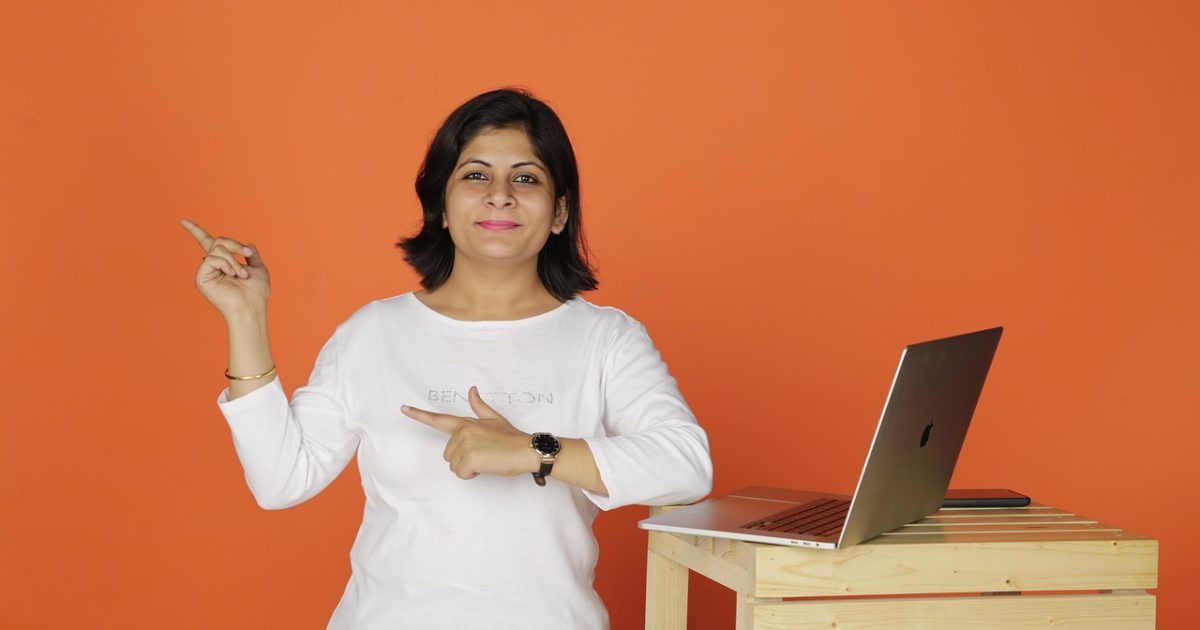 Woman,  business,  laptop,  website,  professional,  idea,  working,  thought,  india